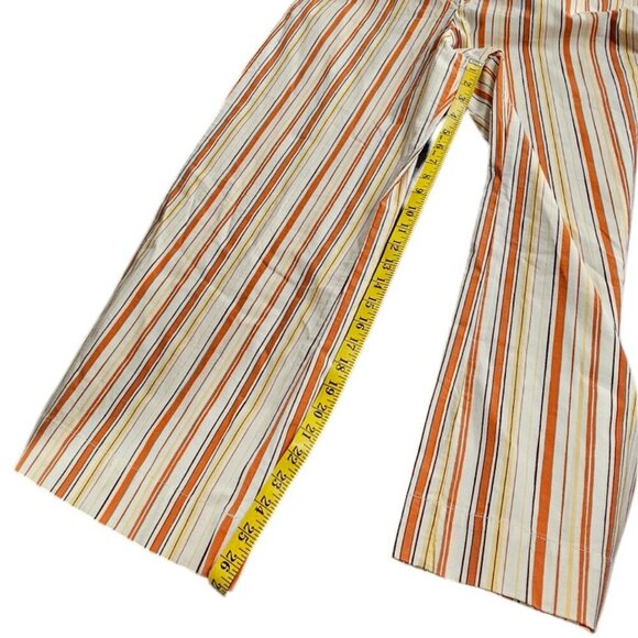 Anthropologie Maeve The Portside Button Front Sleeveless Striped Jumpsuit, 14 - Picture 4 of 11